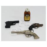 1950-60's Anacin Bottle, Vtg. Hubbley Pet Gun, etc