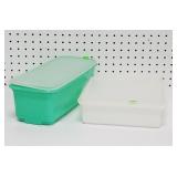 Two Vintage Tupperware Containers