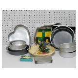 Baking LOT-Cake Pans,Pie Pan and More