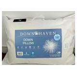 DownHaven Luxury White Down Filled Pillow Washable