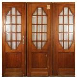 DUTCH ETCHED GLASS DOOR