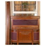 FRENCH ART NOUVEAU FULL BED