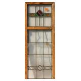 FRENCH STAINED GLASS PANEL