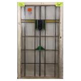 SCOTTISH ART DECO STAINED GLASS PANEL