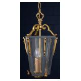 FRENCH GILT 3-LIGHT LANTERN