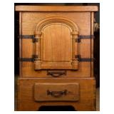 MISSION STYLE OAK HIGHBOARD