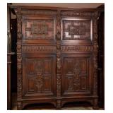19TH C. GERMAN RENAISSANCE STYLE WARDROBE