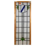 IRISH STAINED GLASS PANEL