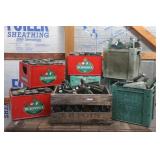 ANTIQUE CONTINENTAL BEER & WINE BOTTLES