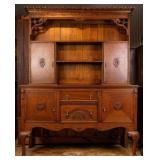 ENGLISH QUEEN ANNE STYLE BUFFET