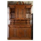 FRENCH RENAISSANCE STYLE OAK BUFFET