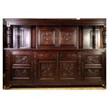 MONUMENTAL FRENCH RENAISSANCE REVIVAL CARVED SIDEB