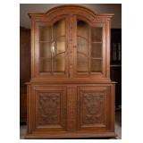 FRENCH RENAISSANCE REVIVAL VITRINE