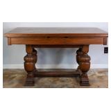 ENGLISH JACOBEAN STYLE OAK PUB TABLE