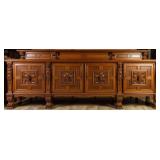 MONUMENTAL FRENCH RENAISSANCE REVIVAL SIDEBOARD