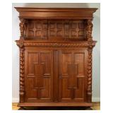 19TH C. FRENCH RENAISSANCE STYLE COURT CUPBOARD