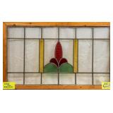 IRISH STAINED GLASS PANEL