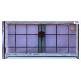 ANTIQUE STAINED GLASS WINDOW