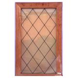 ANTIQUE STAINED GLASS WINDOW