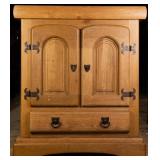 MISSION STYLE OAK HIGHBOARD