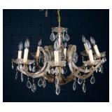 VENETIAN STYLE 8-LIGHT CHANDELIER