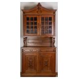 FRENCH LOUIS XV VITRINE BUFFET