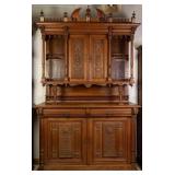 FRENCH RENAISSANCE STYLE OAK BUFFET