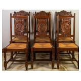 SET OF 6 FRENCH RENAISSANCE STYLE CHAIRS