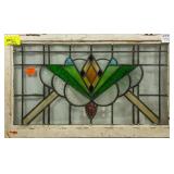 ANTIQUE ENGLISH STAINED GLASS PANELS