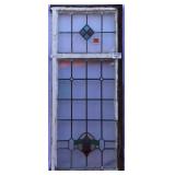 ANTIQUE STAINED GLASS WINDOW