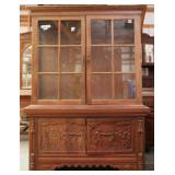 FLEMISH CARVED OAK BOOKCASE