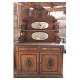 FRENCH CARVED WALNUT BUFFET