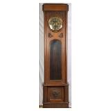 GERMAN ART DECO TALL CASE CLOCK