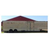 45FT DROP DECK ELECTRONIC STORAGE TRAILER