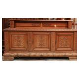 FLEMISH RENAISSANCE STYLE OAK SIDEBOARD
