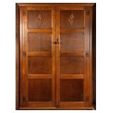 ENGLISH OAK WARDROBE