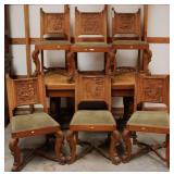 ENGLISH OAK DINING SET