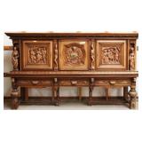FLEMISH RENAISSANCE REVIVAL SIDEBOARD