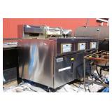 STAINLESS STEEL TRIPLE FRYER BY FRY MASTER