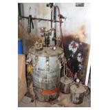 3 SPRAY PAINTING CONTAINERS