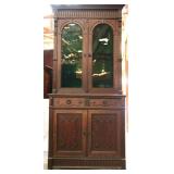 FLEMISH CARVED OAK BOOKCASE