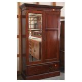 ENGLISH MAHOGANY WARDROBE