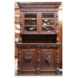 FRENCH RENAISSANCE STYLE HUNT CUPBOARD