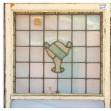 IRISH STAINED GLASS PANEL