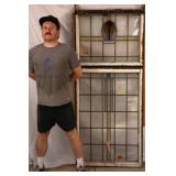 ANTIQUE ENGLISH STAINED GLASS PANEL