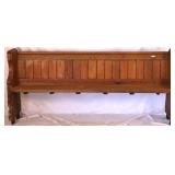 AMERICAN OAK CHURCH PEW