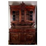FRENCH MAHOGANY VINTRINE BUFFET