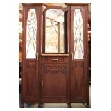 FRENCH ART DECO MARBLE TOP BUFFET