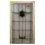 SCOTTISH ART DECO STAINED GLASS PANEL
