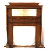 ENGLISH OAK FIREPLACE SURROUND